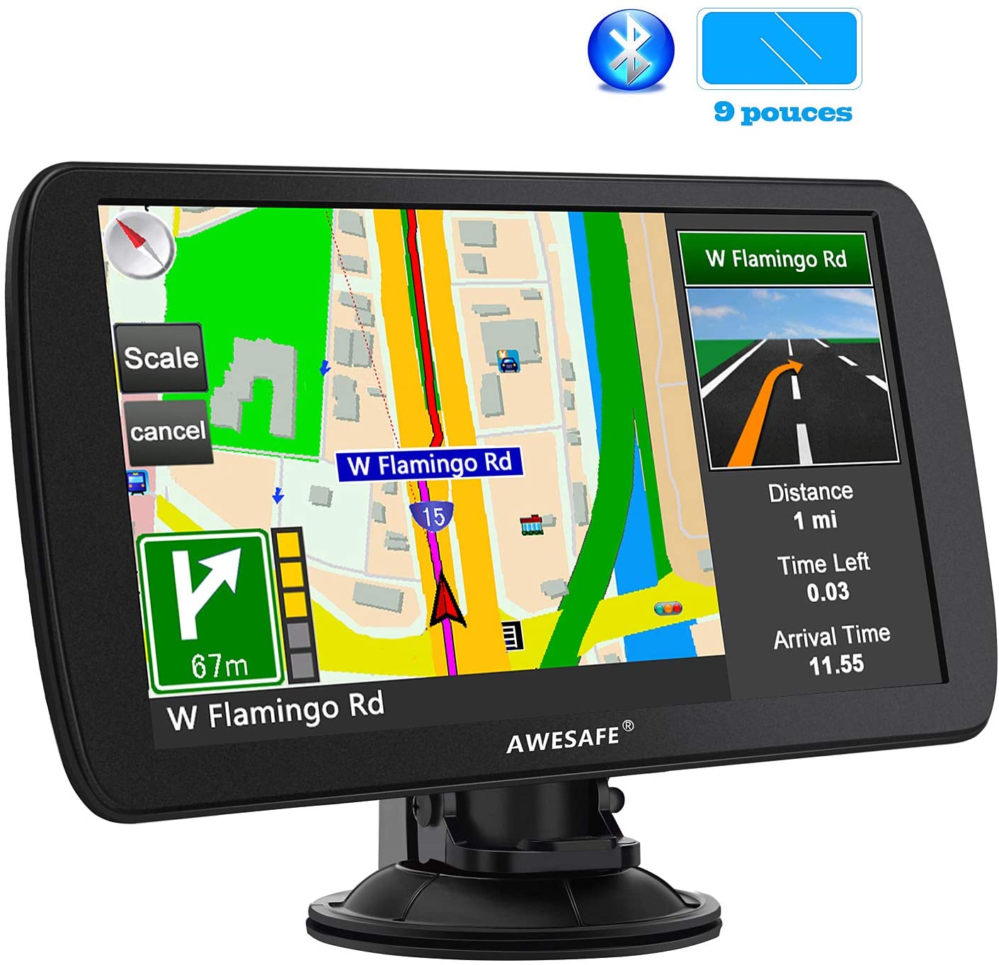 GPS automobile